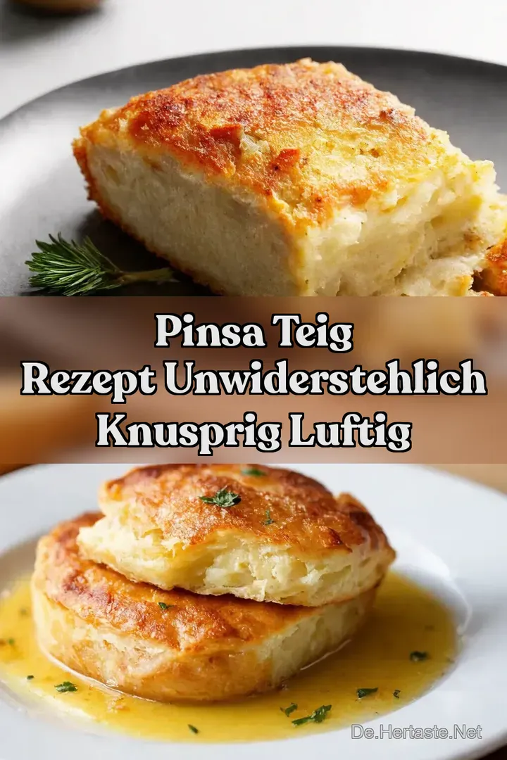 Pinsa Teig Rezept Unwiderstehlich knusprig luftig