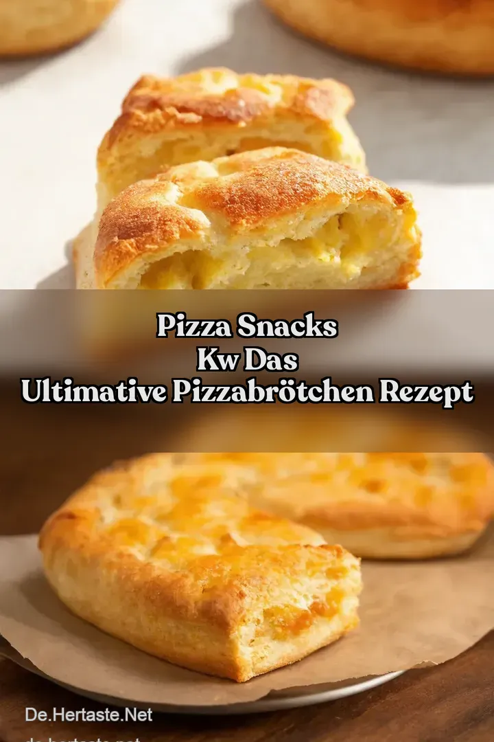 Pizza Snacks kw Das ultimative Pizzabr&ouml;tchen Rezept