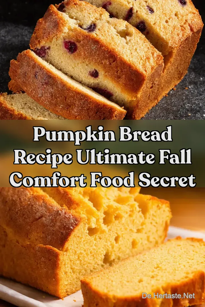 Pumpkin Bread Recipe Ultimate Fall Comfort Food Secret