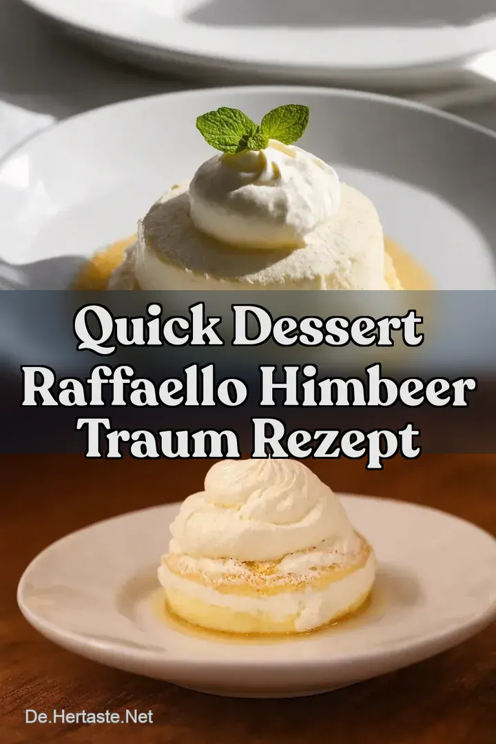 Quick Dessert Raffaello Himbeer Traum Rezept