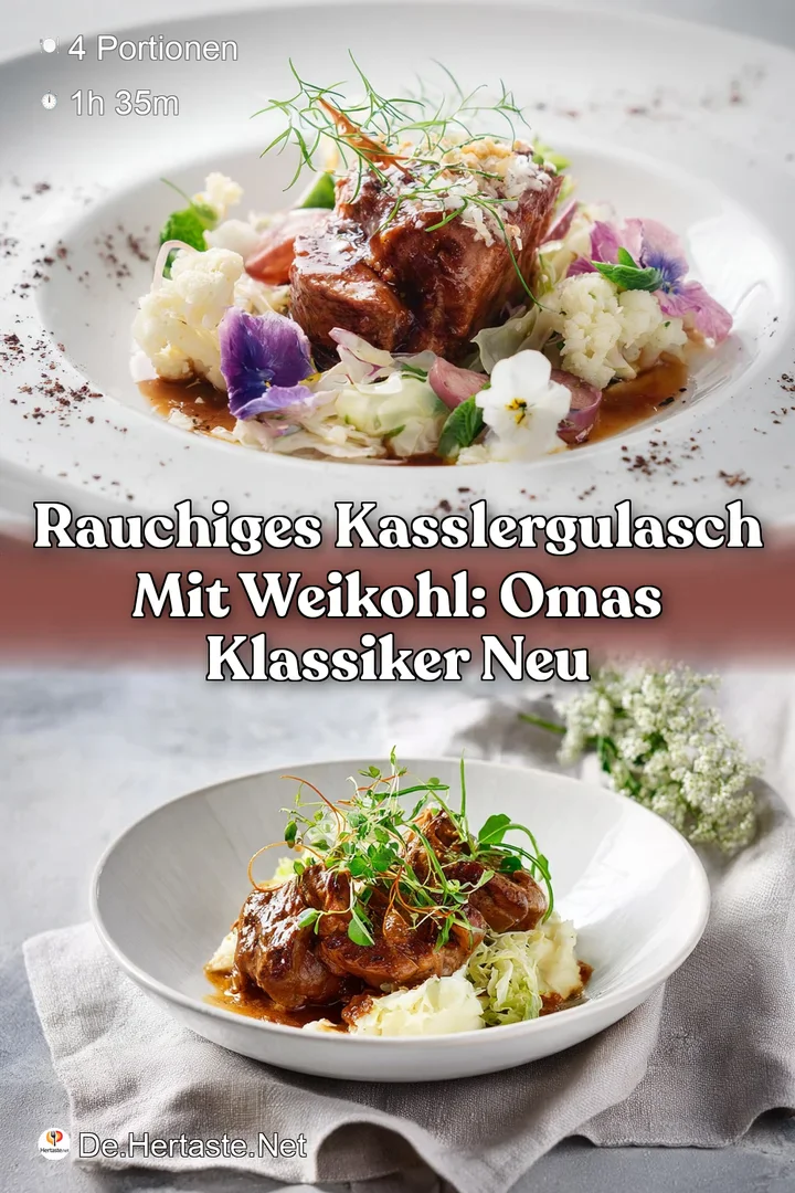 Rauchiges Kasslergulasch mit Weikohl: Omas Klassiker neu