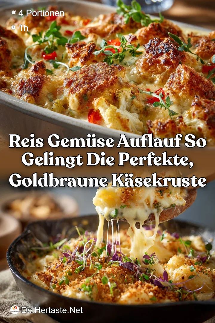 Reis Gem&uuml;se Auflauf So gelingt die perfekte goldbraune K&auml;sekruste
