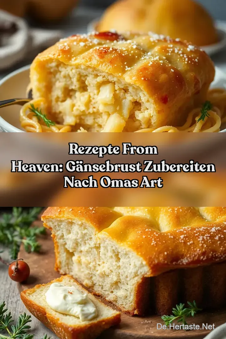 Rezepte From Heaven: G&auml;nsebrust Zubereiten nach Omas Art