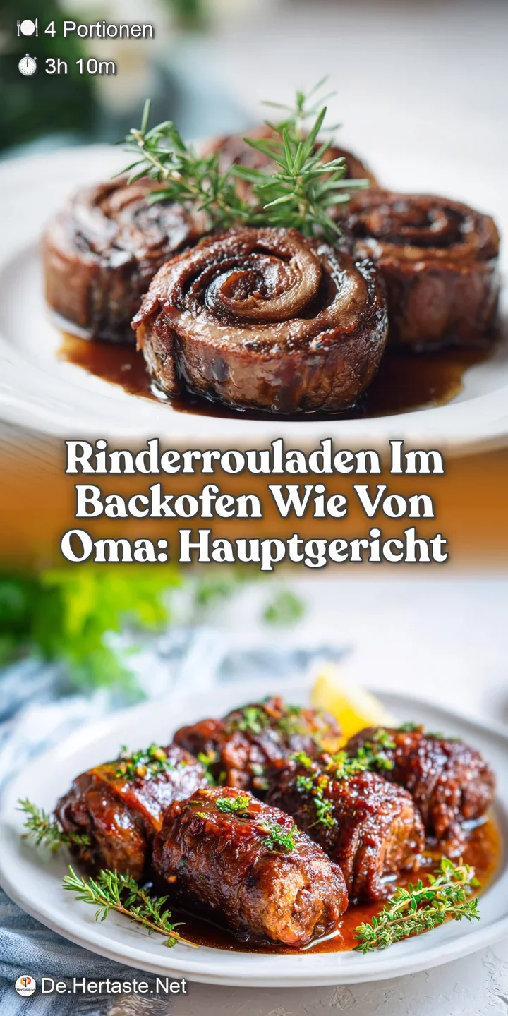 Close-up of a tender beef roulade reveals juicy filling and seared exterior; a delicious, comforting German classic.