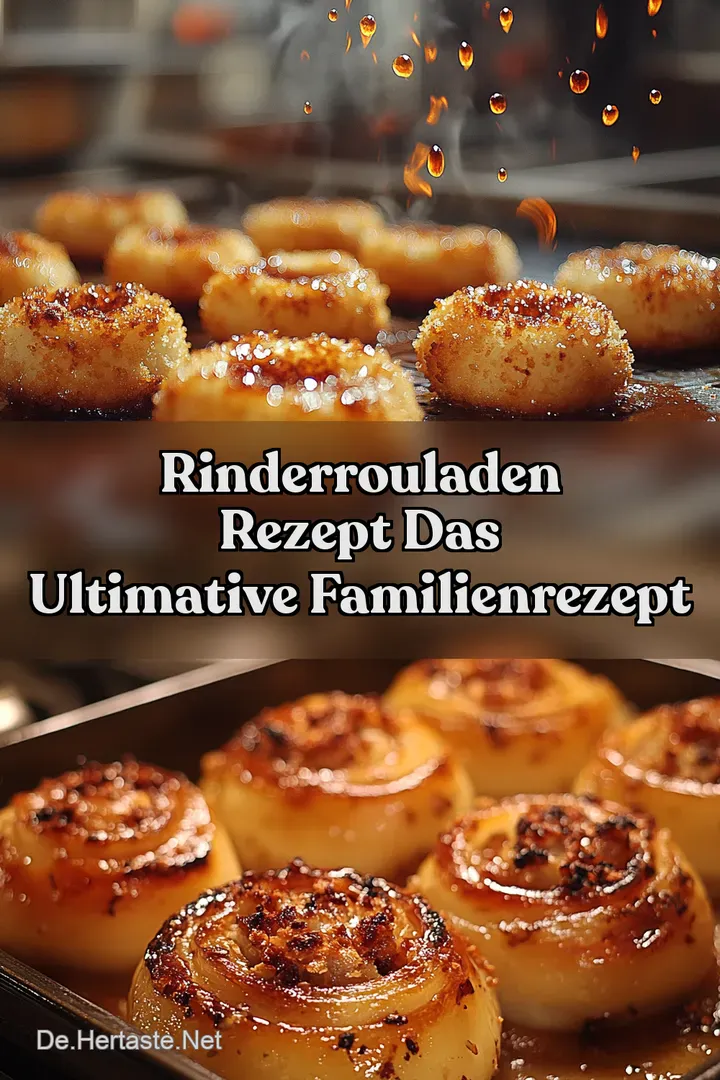 Rinderrouladen Rezept Das ultimative Familienrezept