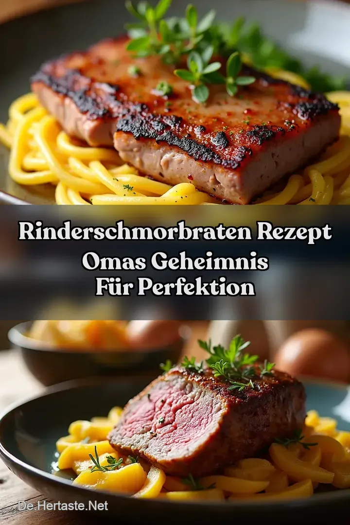 Rinderschmorbraten Rezept Omas Geheimnis f&uuml;r Perfektion