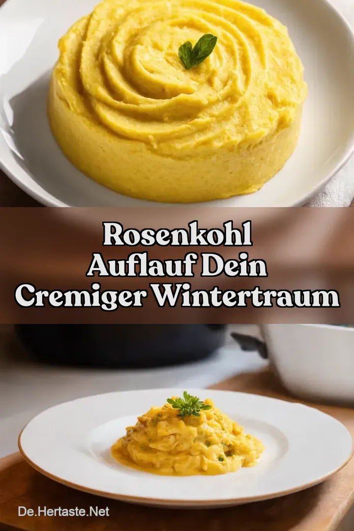 Rosenkohl Auflauf Dein Cremiger Wintertraum