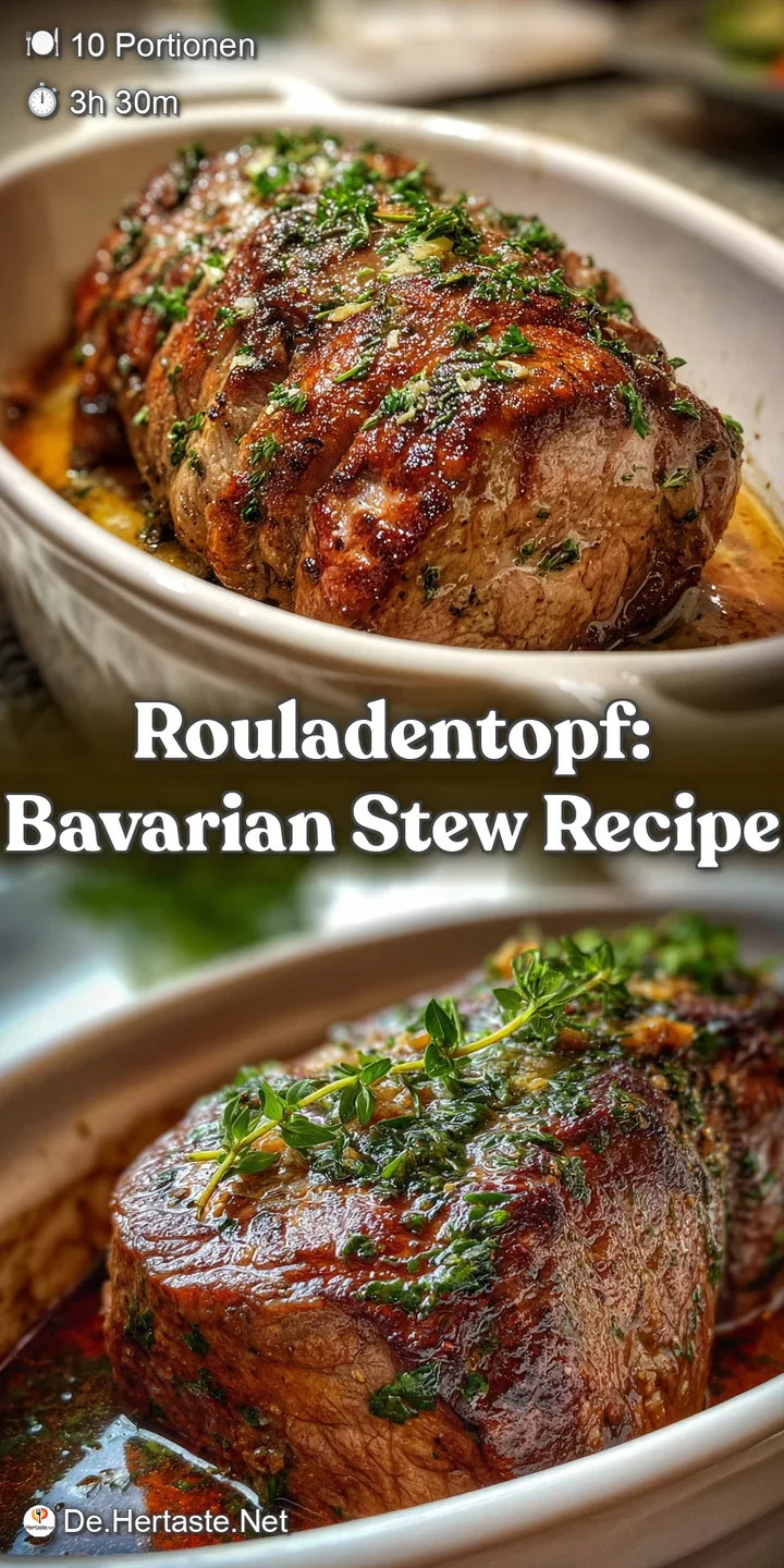 Close-up of a glistening roulade slice revealing layered filling and a rich, brown crust. Creamy sauce pools around, entic...