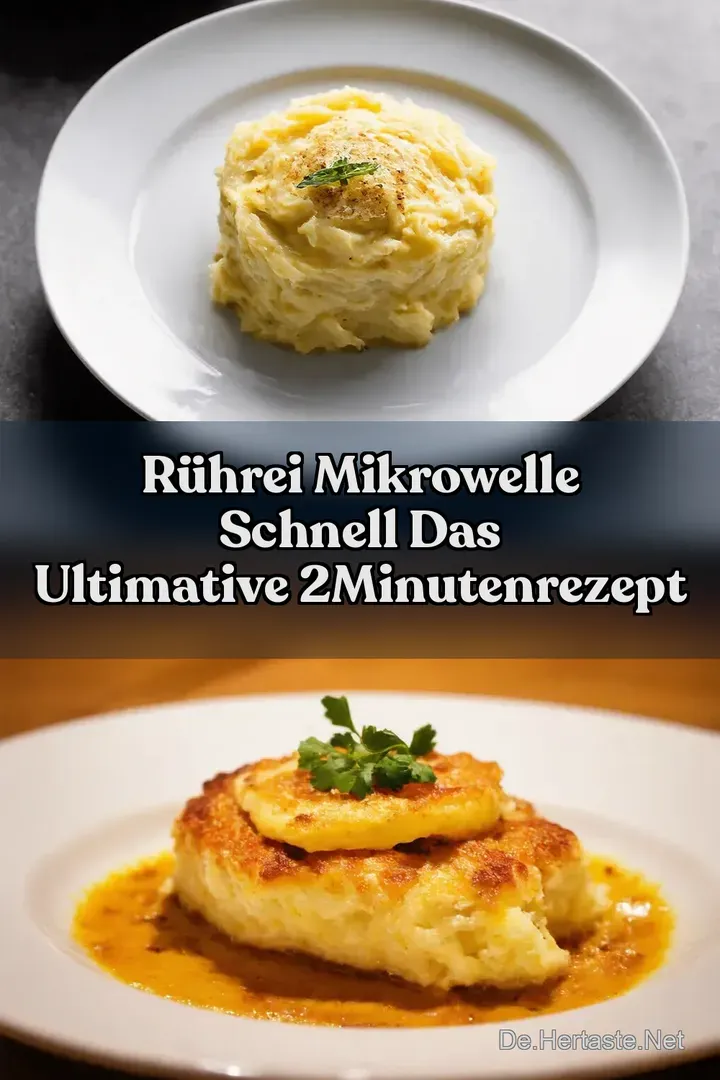 R&uuml;hrei Mikrowelle Schnell Das Ultimative 2MinutenRezept
