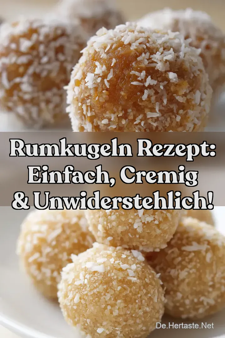Rumkugeln Rezept: Einfach Cremig & unwiderstehlich!