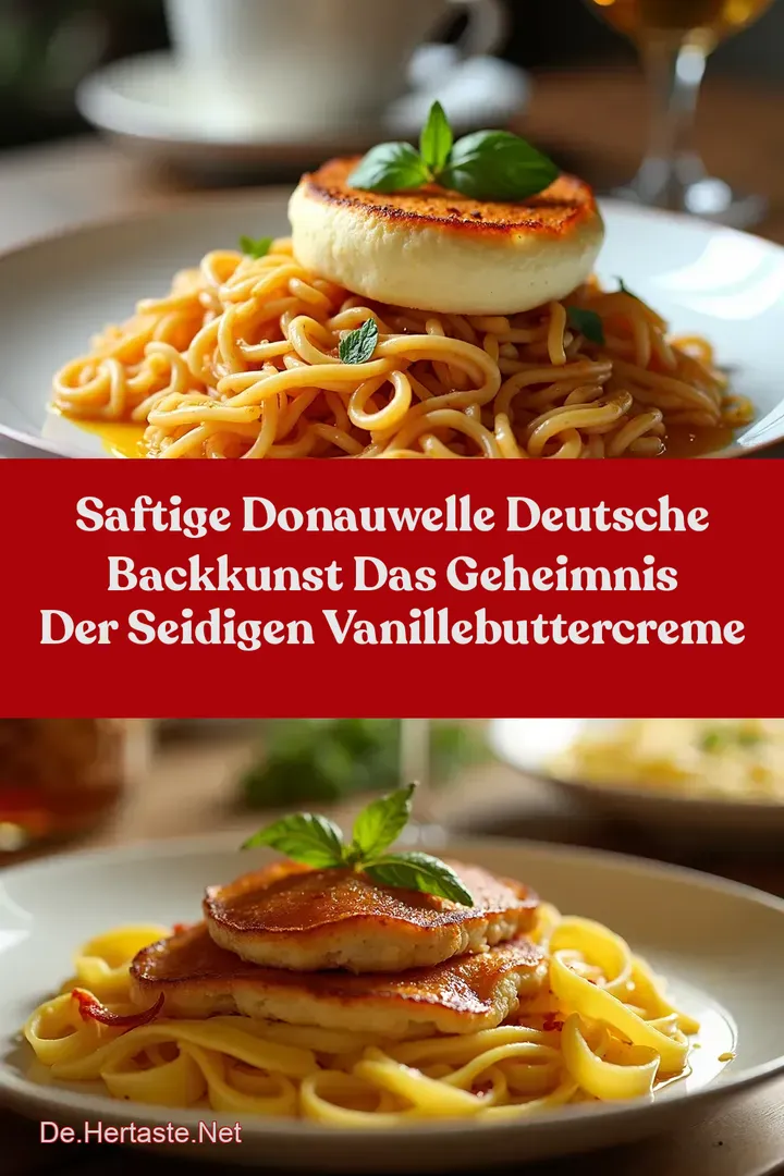 Saftige Donauwelle Deutsche Backkunst Das Geheimnis der Seidigen VanilleButtercreme