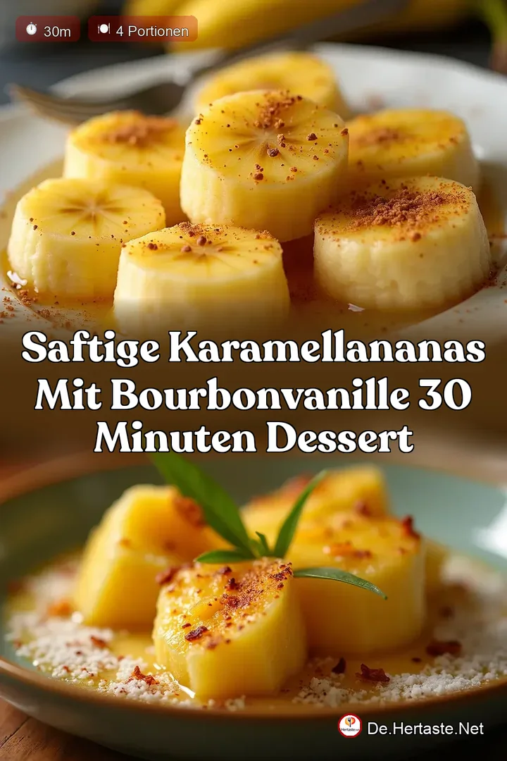 Saftige KaramellAnanas mit BourbonVanille 30 Minuten Dessert