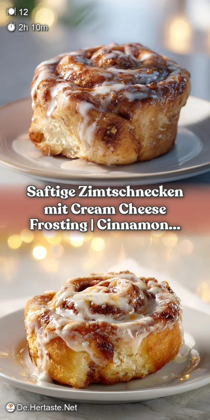 Close-up of a soft, airy cinnamon swirl with hints of caramelization, kissed by a rich cream cheese glaze.