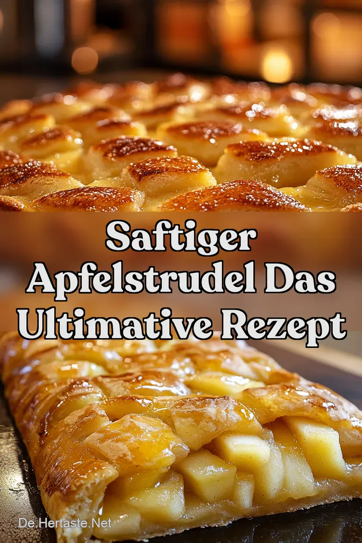 Saftiger Apfelstrudel Das ultimative Rezept