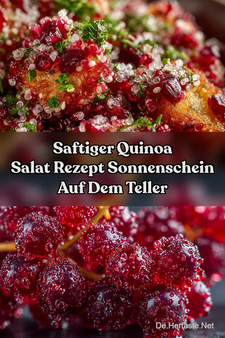 Saftiger Quinoa Salat Rezept Sonnenschein auf dem Teller