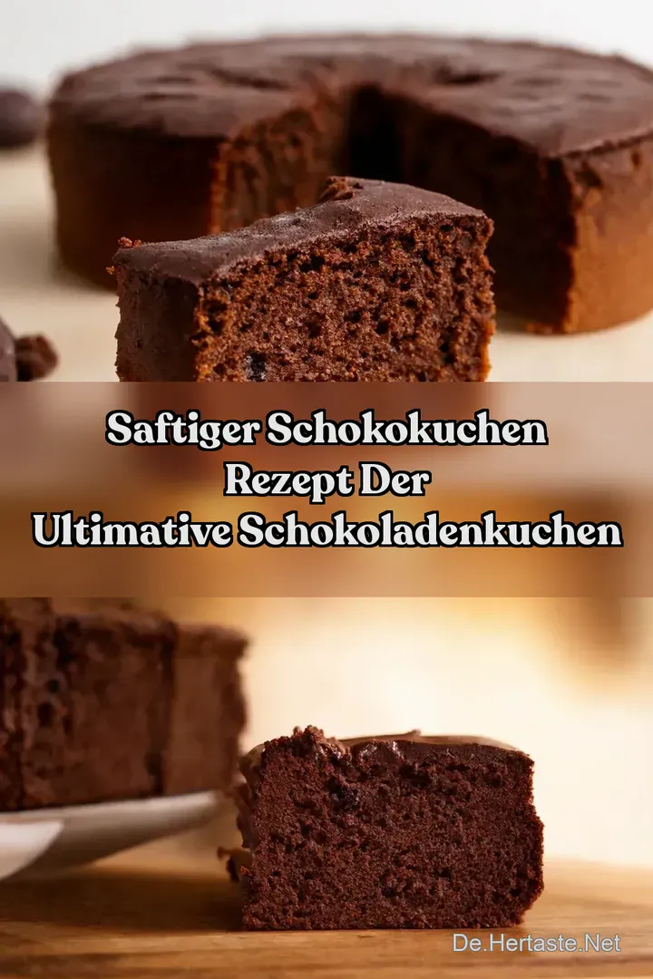 Saftiger Schokokuchen Rezept Der ultimative Schokoladenkuchen
