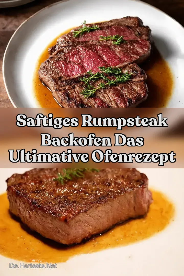 Saftiges Rumpsteak Backofen Das ultimative OfenRezept