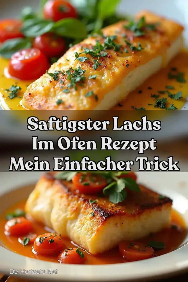 Saftigster Lachs Im Ofen Rezept Mein Einfacher Trick