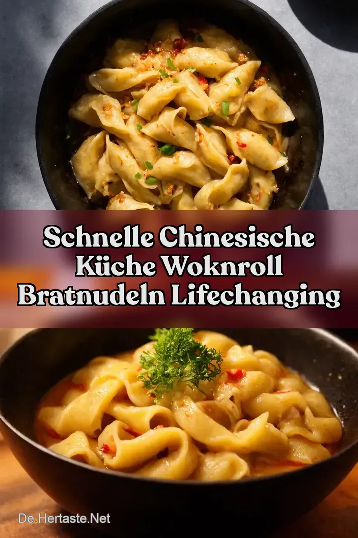 Schnelle Chinesische K&uuml;che WoknRoll Bratnudeln LifeChanging