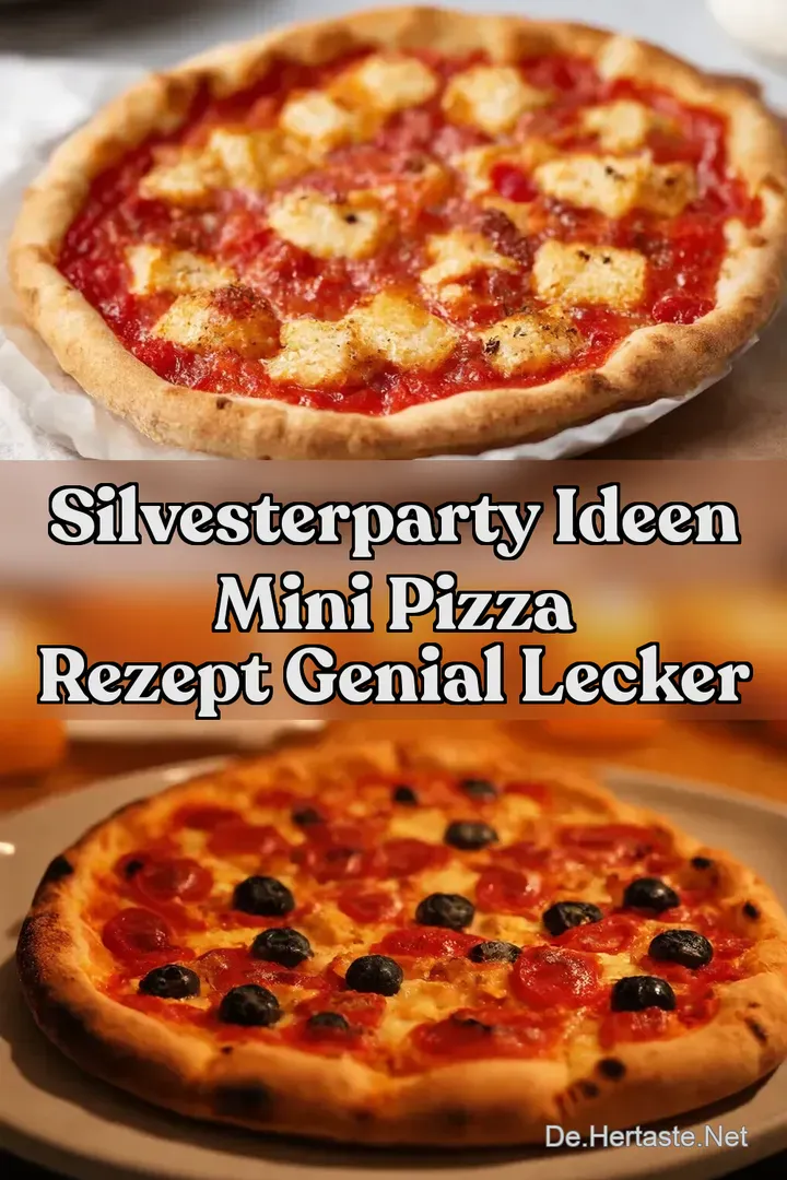 Silvesterparty Ideen Mini Pizza Rezept Genial Lecker