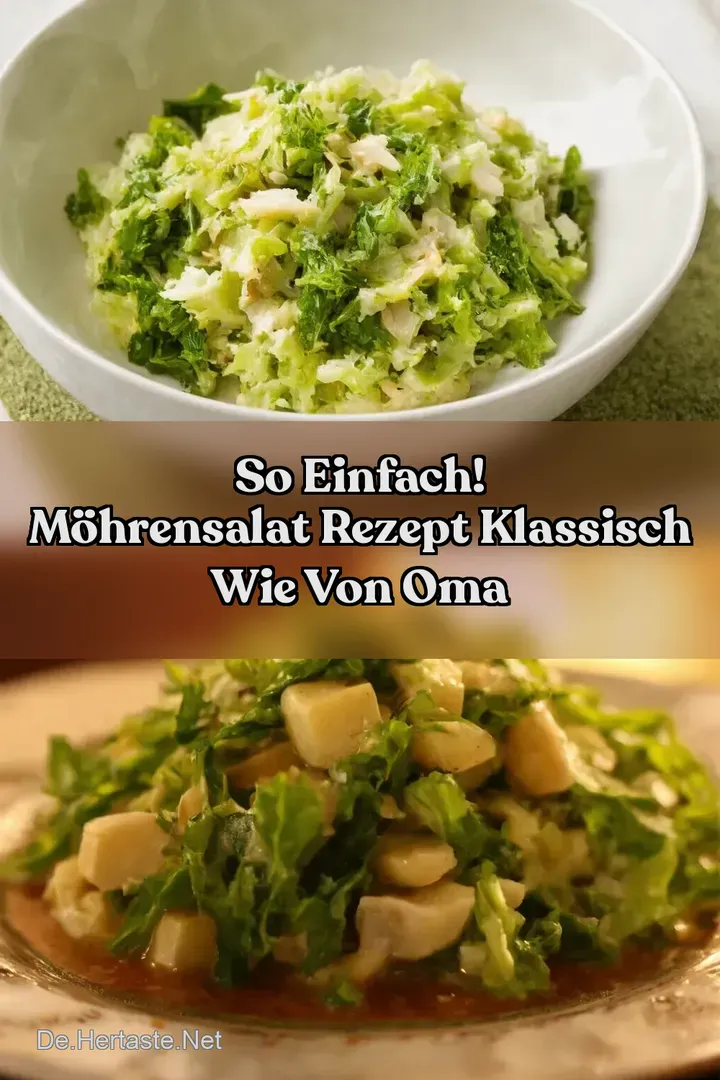 So Einfach! M&ouml;hrensalat Rezept Klassisch Wie Von Oma