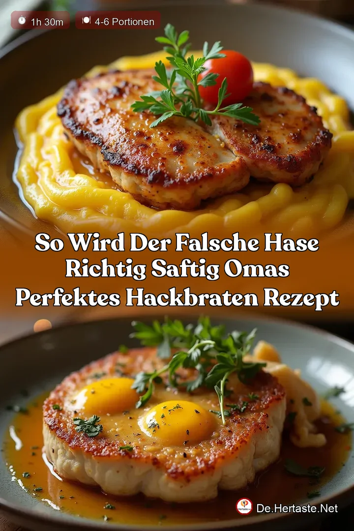 So wird der Falsche Hase richtig saftig Omas perfektes Hackbraten Rezept