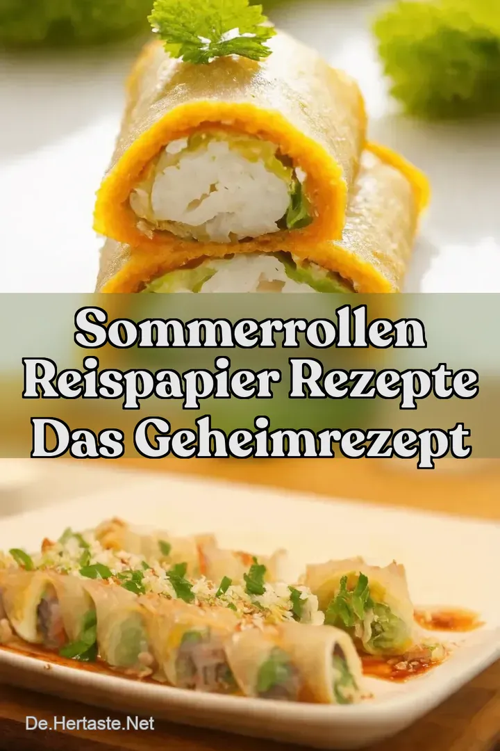 Sommerrollen Reispapier Rezepte Das Geheimrezept