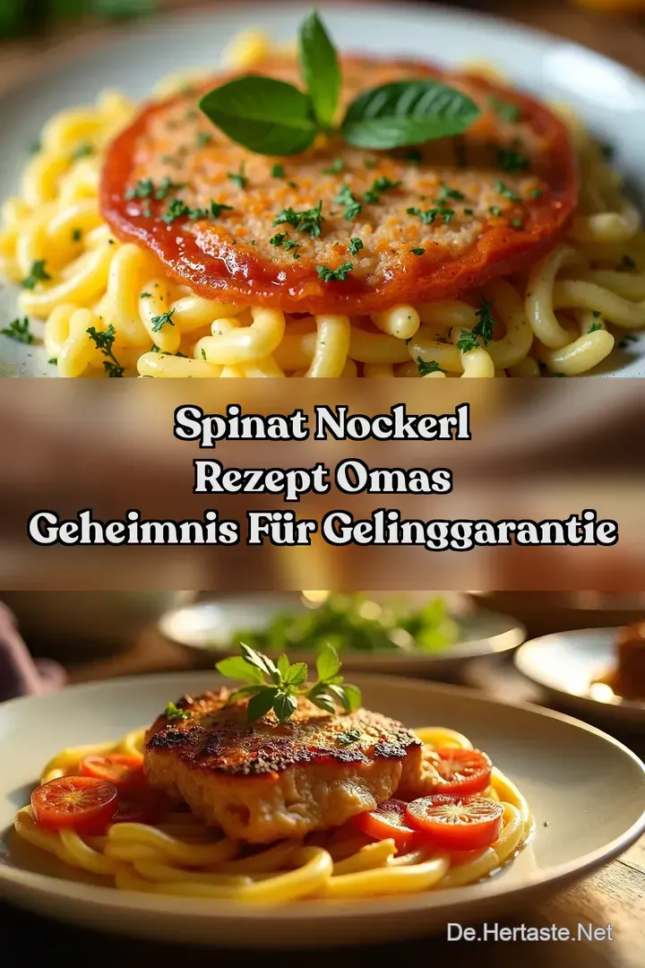 Spinat Nockerl Rezept Omas Geheimnis f&uuml;r Gelinggarantie