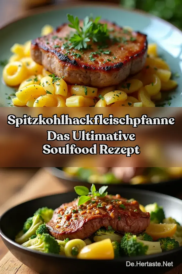 SpitzkohlHackfleischPfanne Das ultimative Soulfood Rezept