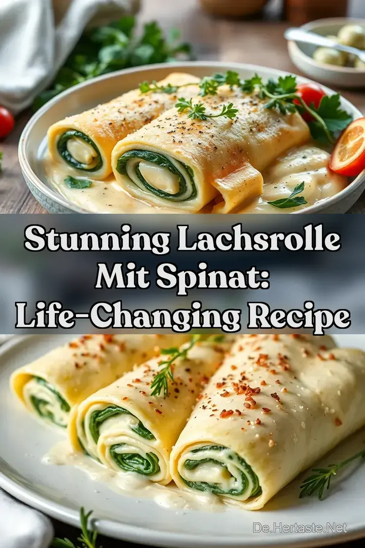 Stunning Lachsrolle Mit Spinat: Life-Changing Recipe