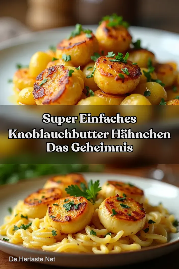 Super Einfaches Knoblauchbutter H&auml;hnchen Das Geheimnis