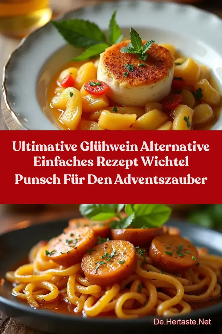 Ultimative Gl&uuml;hwein Alternative Einfaches Rezept Wichtel Punsch f&uuml;r den Adventszauber