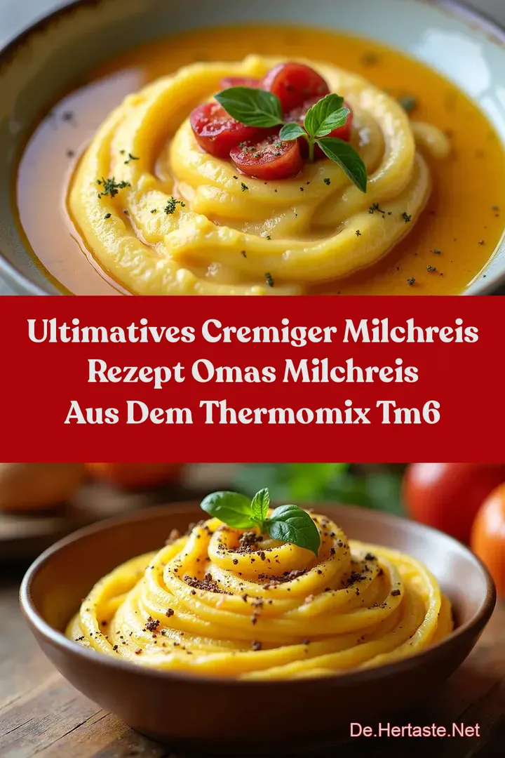 Ultimatives Cremiger Milchreis Rezept Omas Milchreis Aus Dem Thermomix TM6