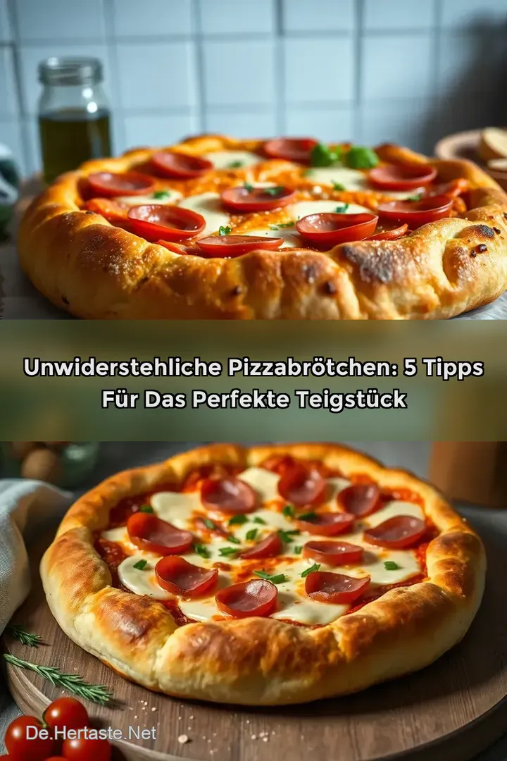 Unwiderstehliche Pizzabr&ouml;tchen: 5 Tipps f&uuml;r das perfekte Teigst&uuml;ck