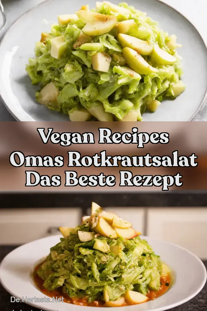 Vegan Recipes Omas Rotkrautsalat Das Beste Rezept