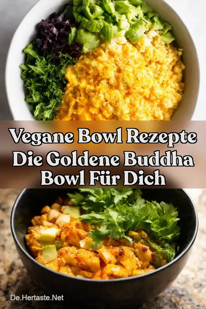 Vegane Bowl Rezepte Die Goldene Buddha Bowl f&uuml;r dich