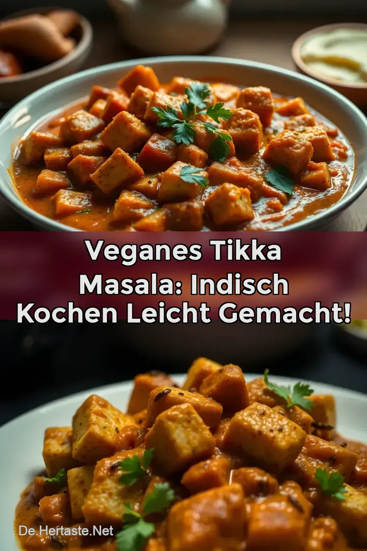Veganes Tikka Masala: Indisch kochen leicht gemacht!