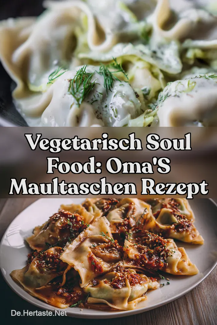 Vegetarisch Soul Food: Oma s Maultaschen Rezept