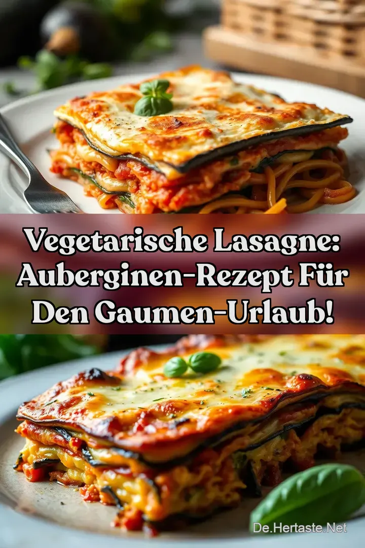 Vegetarische Lasagne: Auberginen-Rezept f&uuml;r den Gaumen-Urlaub!
