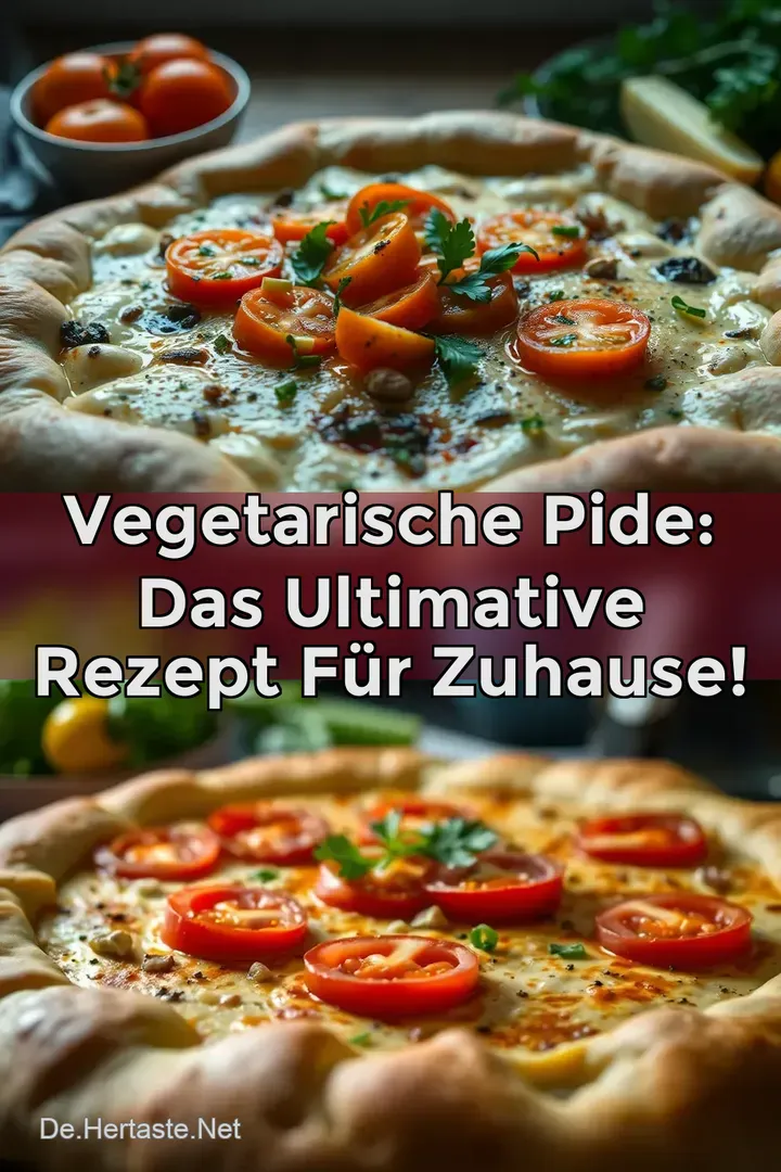 Vegetarische Pide: Das ultimative Rezept f&uuml;r Zuhause!