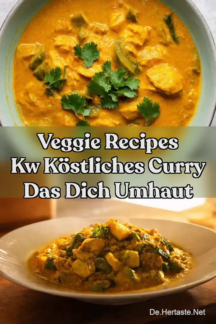 Veggie Recipes kw K&ouml;stliches Curry das Dich Umhaut