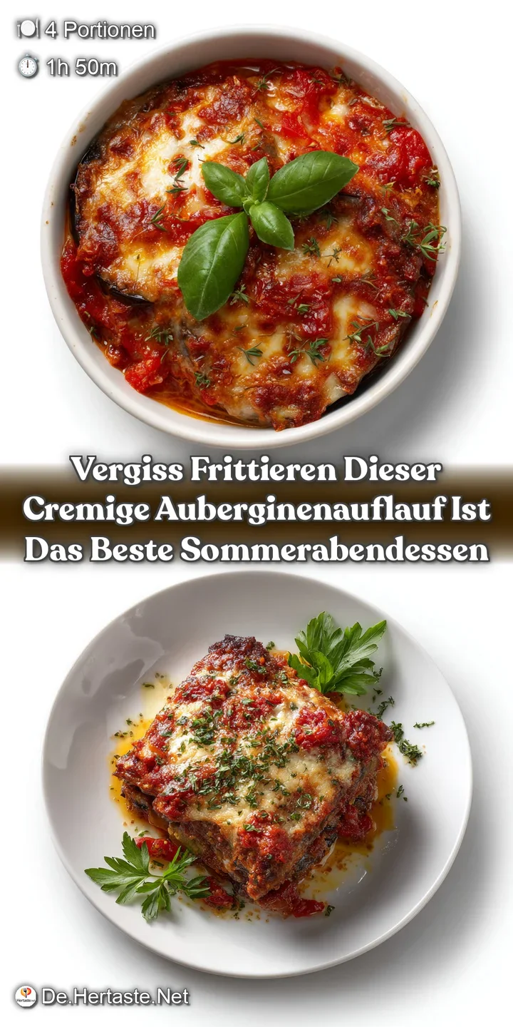 Vergiss Frittieren Dieser cremige AuberginenAuflauf ist das beste SommerAbendessen