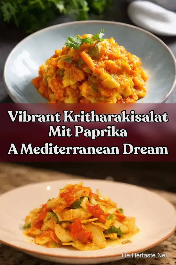 Vibrant KritharakiSalat Mit Paprika A Mediterranean Dream