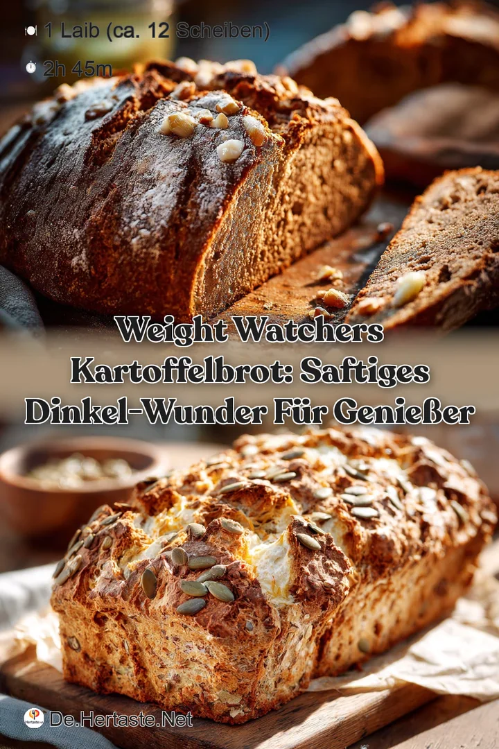Weight Watchers Kartoffelbrot: Saftiges Dinkel-Wunder f&uuml;r Genie&szlig;er