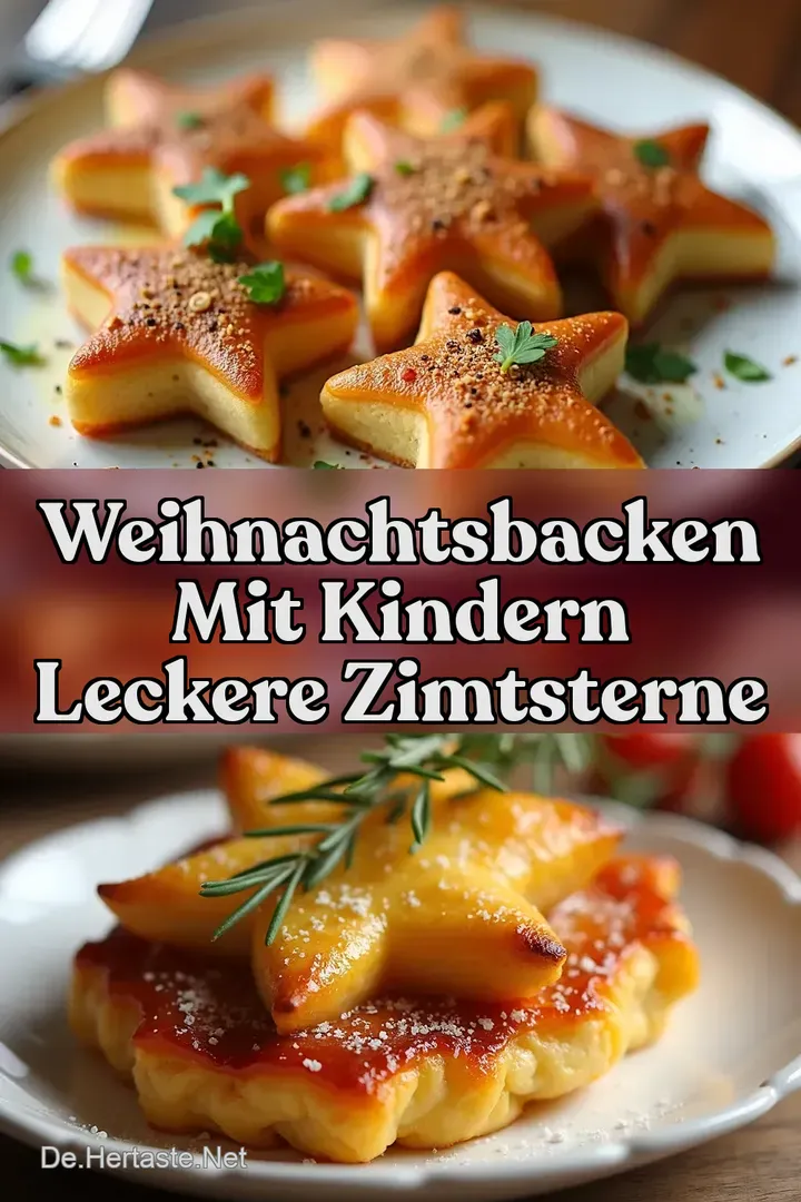 Weihnachtsbacken mit Kindern Leckere Zimtsterne
