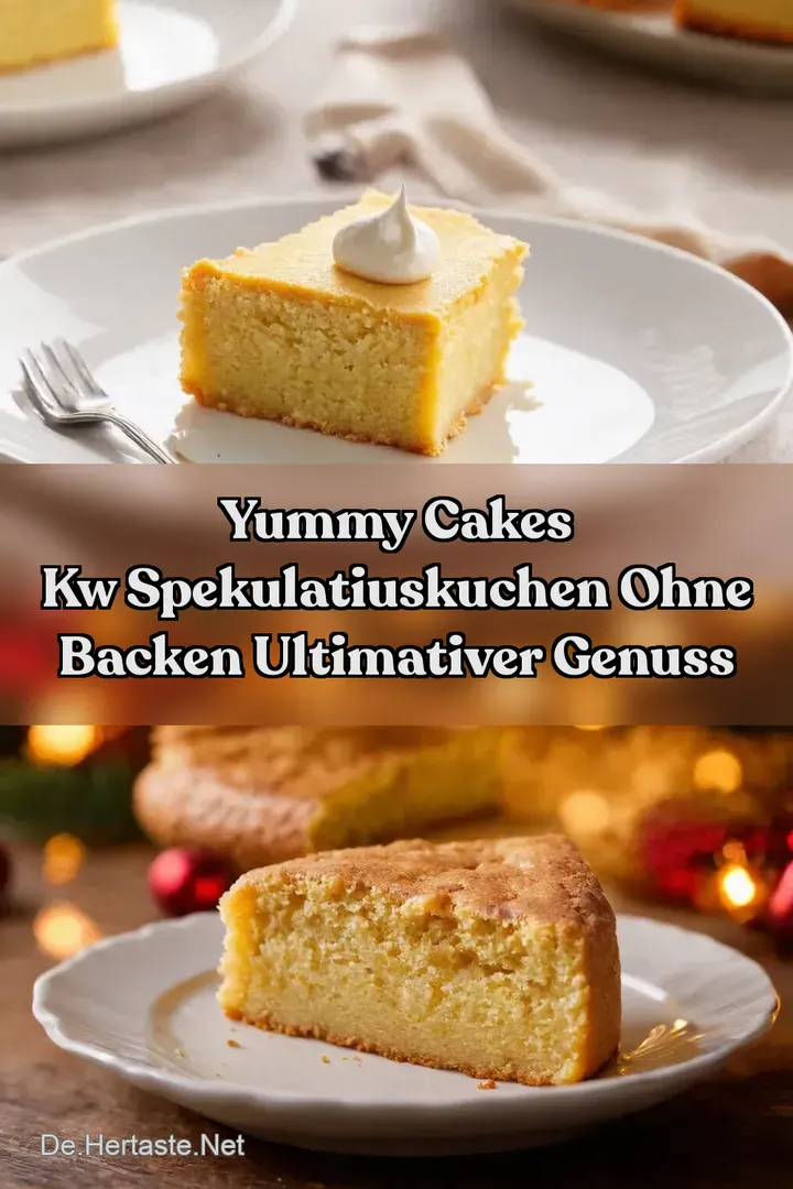Yummy Cakes kw Spekulatiuskuchen ohne Backen Ultimativer Genuss