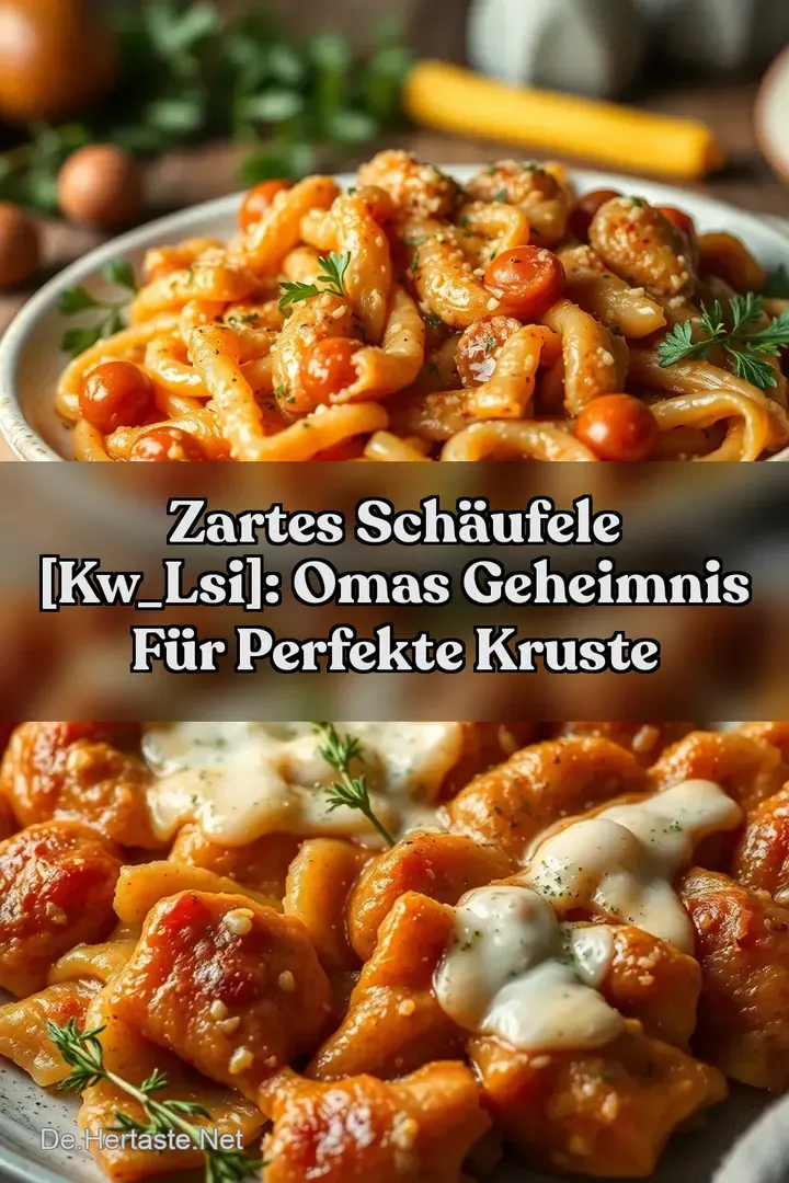 Zartes Sch&auml;ufele [kw_lsi]: Omas Geheimnis f&uuml;r Perfekte Kruste