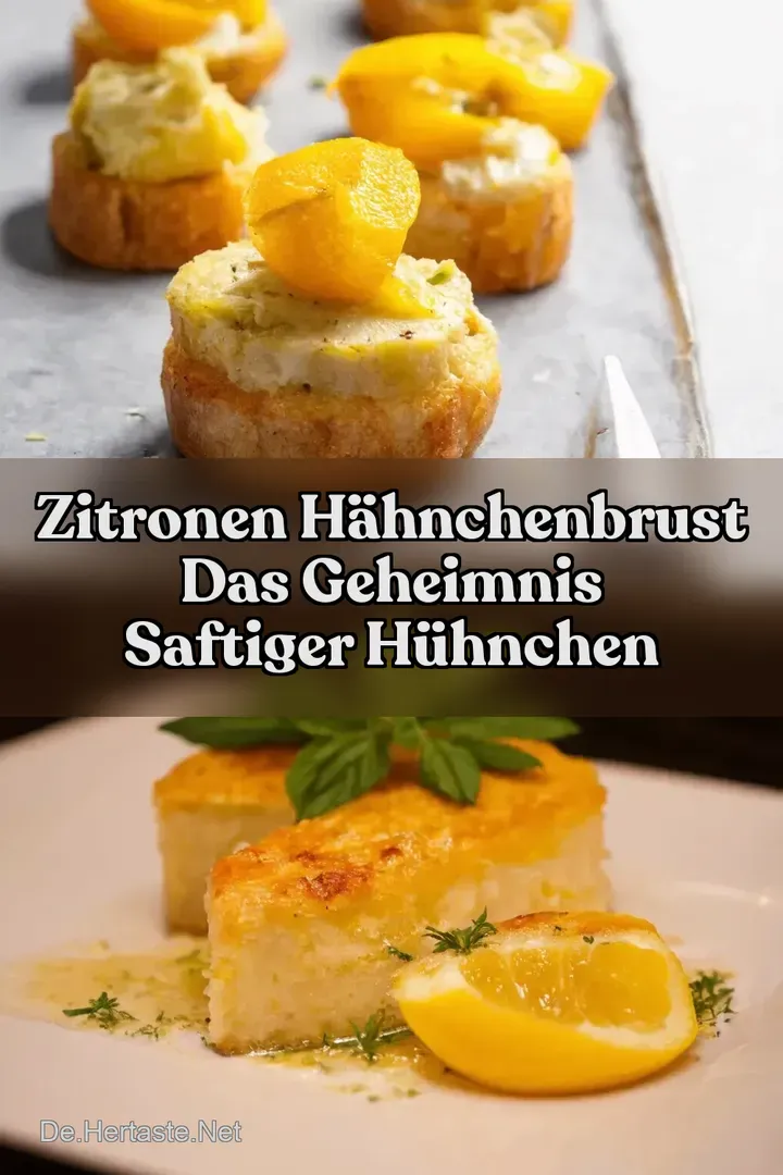 Zitronen H&auml;hnchenbrust Das Geheimnis saftiger H&uuml;hnchen