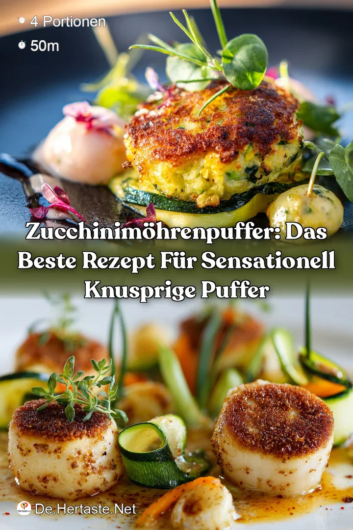 ZucchiniM&ouml;hrenPuffer: Das beste Rezept f&uuml;r sensationell knusprige Puffer