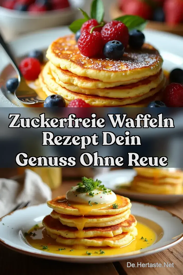 Zuckerfreie Waffeln Rezept Dein Genuss ohne Reue